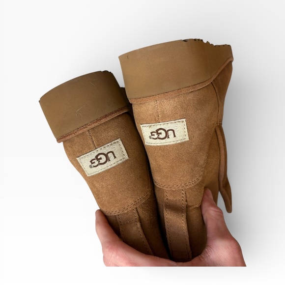 UGG Kristin Classic Slim Mini boots brown suede new no box 8.5 - Picture 8 of 11